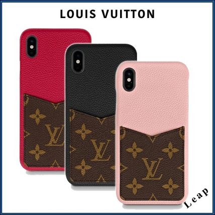 Louis Vuitton MONOGRAM Monogram iPhone XS Max Logo Smart Phone Cases M68895 M68896 M68897 