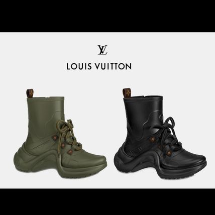 Louis Vuitton MONOGRAM Monogram Rain Boots Boots 