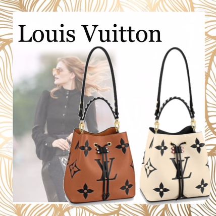 Louis Vuitton NEONOE 2020 21AW Leather Elegant Style Handbags 