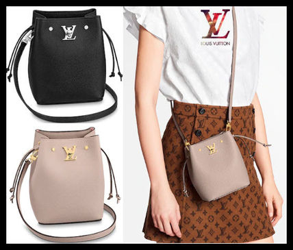 Louis Vuitton LOCKME 2020 SS Monogram Casual Style 2WAY Leather Office Style Crossbody 