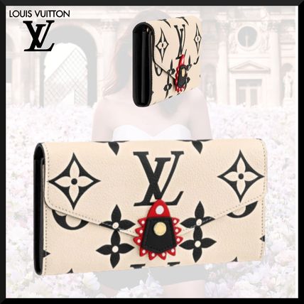 Louis Vuitton SARAH 2020 21AW Monogram Canvas Blended Fabrics Leather Tribal Logo M69514 