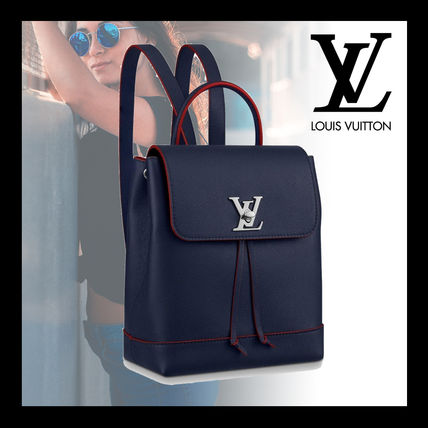 Louis Vuitton Monogram Casual Style 2WAY Plain Leather Party Style 