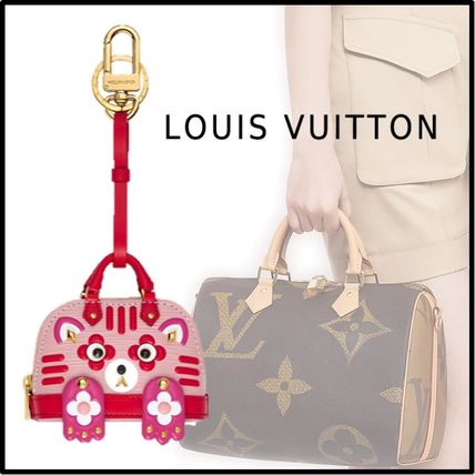 Louis Vuitton 2019 20AW Wild Puppet Alma Cat Bag Charm And Key Holder M68453 