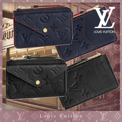 Louis Vuitton MONOGRAM EMPREINTE 2020 21AW Monogram Unisex Blended Fabrics Leather Long Wallet Logo M69420 M69421 