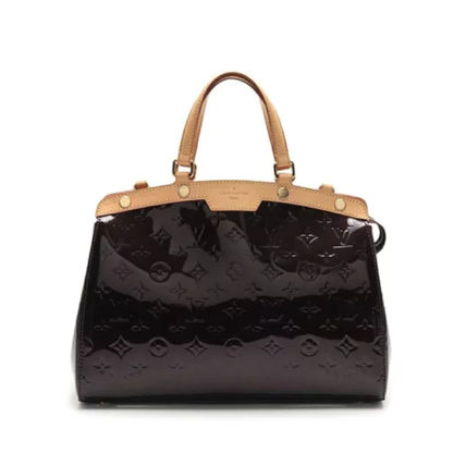 Louis Vuitton MONOGRAM VERNIS Monogram Casual Style Street Style 2WAY Leather M91619 