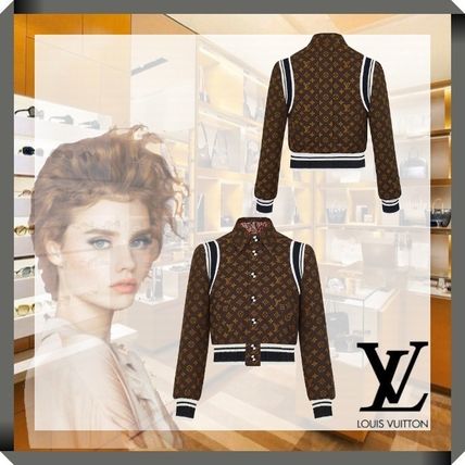 Louis Vuitton MONOGRAM 2020 21AW Paisley And Monogram Reversible Wool Bomber 1A823B 