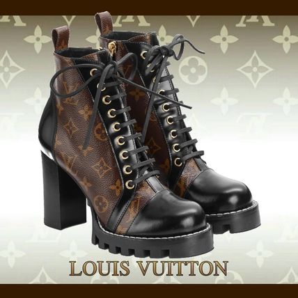 Louis Vuitton MONOGRAM Louis Vuitton Lace up 1A2Y7O 