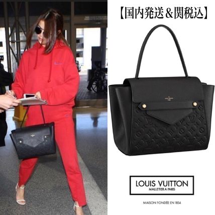 Louis Vuitton Monogram Casual Style Calfskin Leather Party Style 