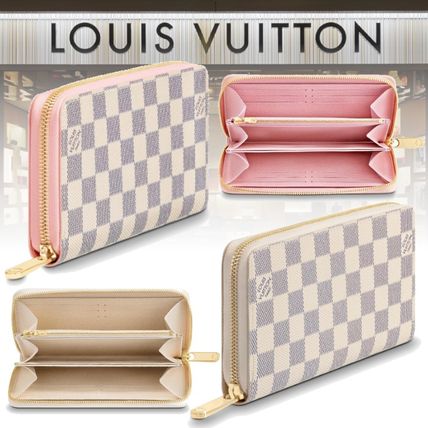 Louis Vuitton DAMIER AZUR 2020 SS Unisex Leather Long Wallet Long Wallets N63503 N41660 
