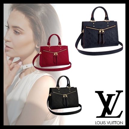 Louis Vuitton Monogram Faux Fur Leather Handbags 