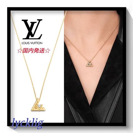 Louis Vuitton 2020 21AW Casual Style Initial Necklaces  Pendants Q93805 