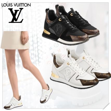 Louis Vuitton Monogram Logo Low Top Sneakers 1A3CW5 1A4XNL 