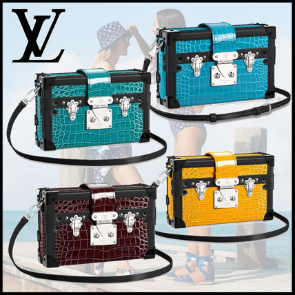 Louis Vuitton Casual Style Crocodile 2WAY Party