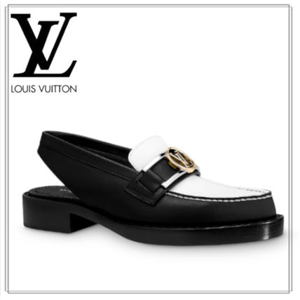 Louis Vuitton 2019 20AW Monogram Plain Logo Pumps  Mules