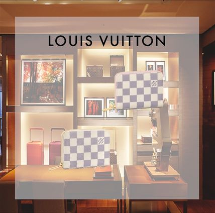 Louis Vuitton Other Plaid Patterns Leather Logo Coin Cases N60229 N63069 