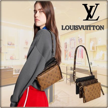 Louis Vuitton MONOGRAM 2020 21AW Monogram Canvas Blended Fabrics Bag in Bag 3WAY Bi color M45412 
