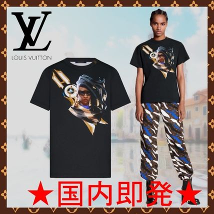 Louis Vuitton Cotton Short Sleeves T Shirts 1A7SUN 