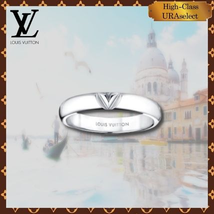 Louis Vuitton 2020 21AW Unisex Party Style 18K Gold Elegant Style Rings Q9O61A 