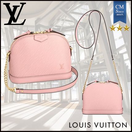 Louis Vuitton ALMA 2020 SS 2WAY Chain Leather Crossbody Logo Shoulder Bags 