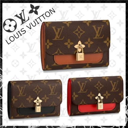Louis Vuitton MONOGRAM 2020 SS Monogram Canvas Leather Folding Wallet Small Wallet M67504 M62567 M62578 