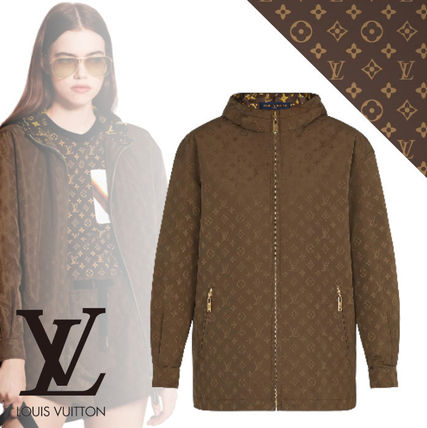 Louis Vuitton 2019 20AW Iconic Monogram Parka In Technical Taffeta 1A83RK 