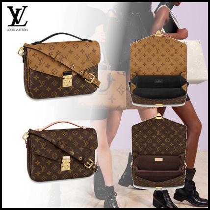 Louis Vuitton MONOGRAM 2018 SS Monogram Canvas 2WAY Elegant Style Crossbody Shoulder Bags 