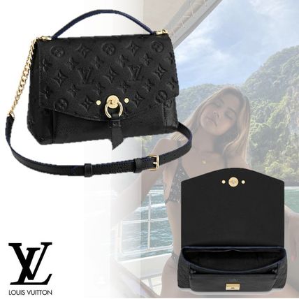 Louis Vuitton MONOGRAM 2020 SS Monogram Chain Leather Logo Shoulder Bags M43624 