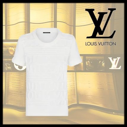 Louis Vuitton 2020 SS Monogram Wool Short Sleeves Logo T Shirts 1A83DI 