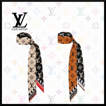 Louis Vuitton MONOGRAM 2020 21AW Monogram Silk Lightweight Scarves  Shawls M76498 M76497 