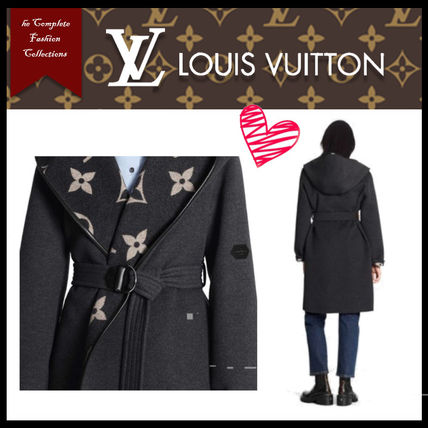 Louis Vuitton 2020 21AW Monogram Casual Style Wool Plain