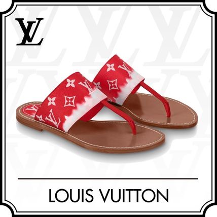 Louis Vuitton 2020 SS Monogram Plain Logo Sandals 1A7TRA 