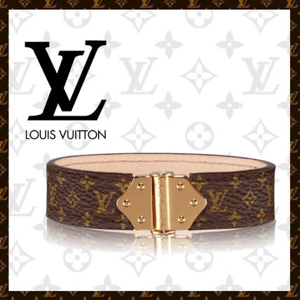 Louis Vuitton Casual Style Leather Party Style Bracelets M6689F 