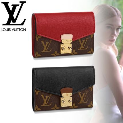 Louis Vuitton MONOGRAM 2020 SS Pallas Compact Wallet M67479 M67478 