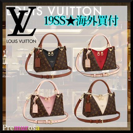 Louis Vuitton 2019 SS Monogram Canvas 2WAY Leather Elegant Style Crossbody M44520 M43966 M43967 M43976 