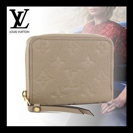 Louis Vuitton ZIPPY COIN PURSE Monogram Unisex Leather Long Wallet Small Wallet Logo 