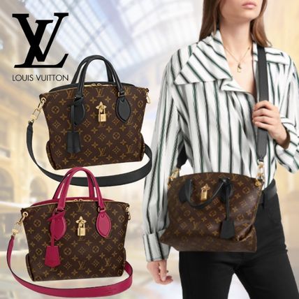 Louis Vuitton MONOGRAM 2019 SS Flower Zipped Tote Pm M44351 M44350 
