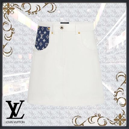 Louis Vuitton 2020 21AW Lv Escale Mini Skirt 1A7UNG 