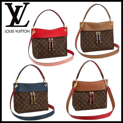 Louis Vuitton Casual Style Plain Leather Elegant Style Logo Handbags M43157 M43798 M44272 M43441 