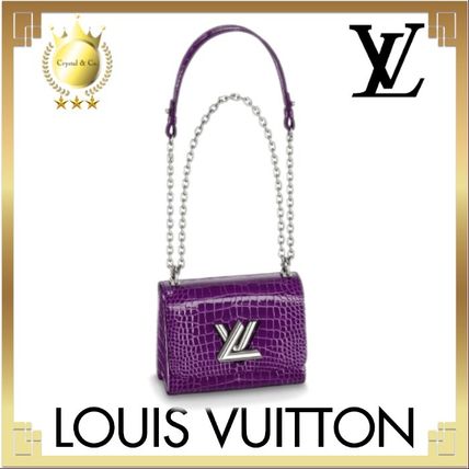 Louis Vuitton TWIST 2020 SS Casual Style Crocodile 2WAY Chain Other Animal Patterns 