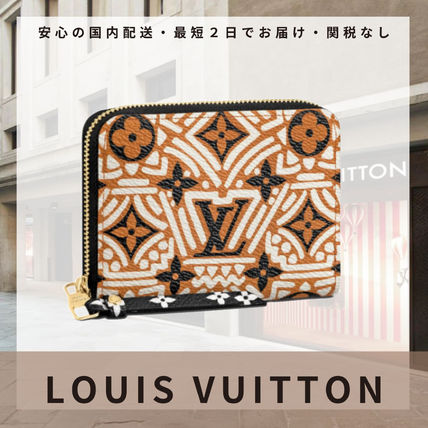 Louis Vuitton ZIPPY COIN PURSE 2020 21AW Monogram Canvas Bi color Leather Long Wallet Coin Cases M69496 