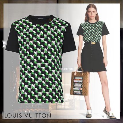 Louis Vuitton 2020 SS U Neck Cotton Short Sleeves T Shirts 1A7UE8 