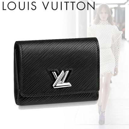 Louis Vuitton EPI 2019 SS Plain Leather Small Wallet Folding Wallets 