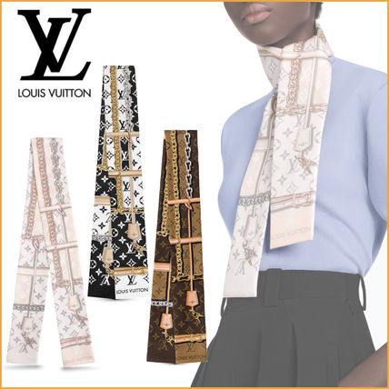 Louis Vuitton MONOGRAM Monogram Elegant Style Logo Lightweight Scarves  Shawls M78655 M78656 M70637 