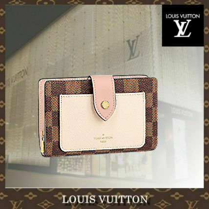 Louis Vuitton MONOGRAM 2020 21AW Monogram Unisex Calfskin Canvas Leather Folding Wallet Logo N60380 