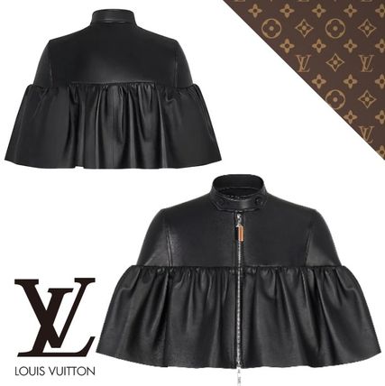 Louis Vuitton 2019 20AW Rock And Roll Cropped Bolero Jacket In Lambskin 1A826B 