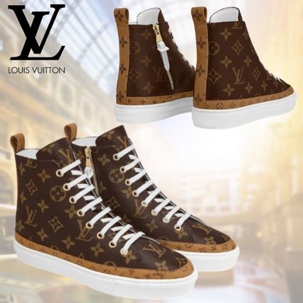 Louis Vuitton MONOGRAM Monogram Rubber Sole Casual Style Unisex