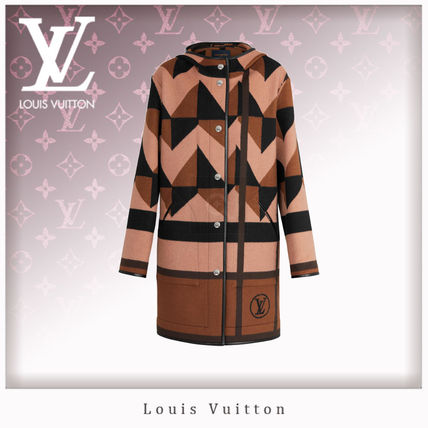 Louis Vuitton 2020 SS Casual Style Wool Blended Fabrics Leather Party Style 1A68DI 1A68DH 1A68DG 1A68DF 