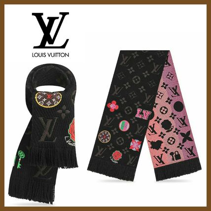 Louis Vuitton MONOGRAM 2018 19AW Monogram Unisex Wool Elegant Style Logo M71060 