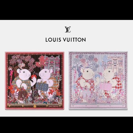 Louis Vuitton 2020 SS Silk Lightweight Scarves  Shawls 