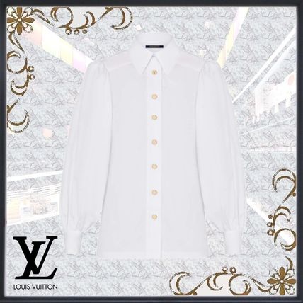 Louis Vuitton 2020 21AW Casual Style Blended Fabrics Long Sleeves Plain Cotton 1A7UBK 